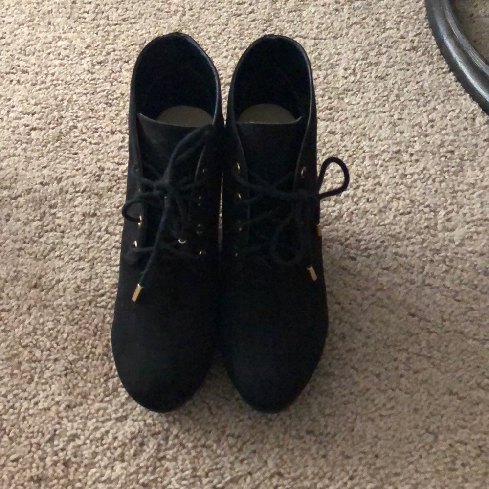 Black booties